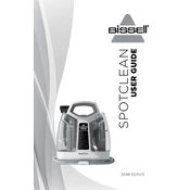 Bissell SpotClean Bundle 3698 Series manual cover