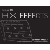 Line 6 HX Effects manual cover