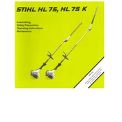 Stihl HL 75 HL 75 K manual cover