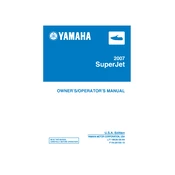 Yamaha SuperJet 2007 manual cover