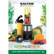 Salter EK2706, Nutri Pulse 700 W manual cover