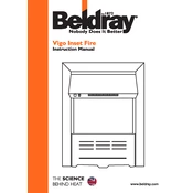 Beldray EH1960 Vigo Inset Fire manual cover