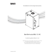 Baxi 15 HE Bermuda BBU Back manual cover