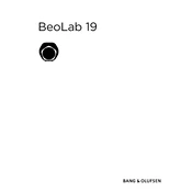 Bang Olufsen Beolab 19 manual cover