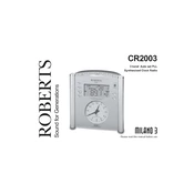 Roberts CR2003 Analogue 0 manual cover