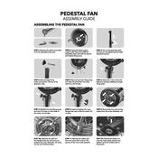 Beldray B&M 16 Inch Metal Pedestal Fan 368420