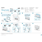 Sony XBR-85X950H manual cover