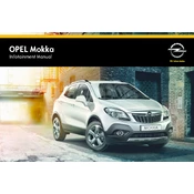 Opel Mokka 2015 manual cover