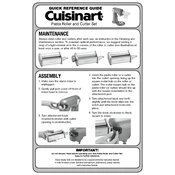 Cuisinart PRS-50 manual cover