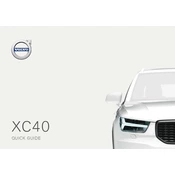 Volvo XC40 2018 manual cover