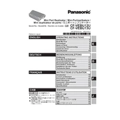 Panasonic CF-VEBU12U, CF-VEBU13U manual cover