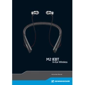 Sennheiser M2 IEBT manual cover