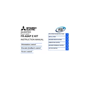 Mitsubishi Electric FR A8AP E KIT manual cover