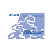 Yamaha YW50FB Zuma 2012 manual cover