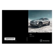 Mercedes-Benz GLA 2016 manual cover