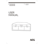 AEG DGE360HB, DGE3950HB manual cover