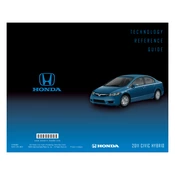 Honda Civic Hybrid 2011 Technology manual cover