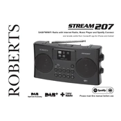 Roberts Stream 207 Internet 2015 manual cover