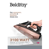 Beldray BEL01213 150 3100 W Max Steam Pro manual cover