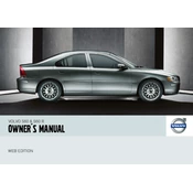 Volvo S60R 2007 manual cover