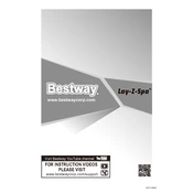 Lay-Z-Spa Bestway HydroJet Palm Springs 2018 manual cover