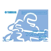 Yamaha XP500F TMAX 2015 manual cover