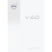 Volvo V60 2017 manual cover