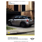 Mini SE Countryman 2021 manual cover