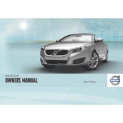 Volvo C70 2012 manual cover