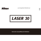 Nikon Laser 30 manual cover