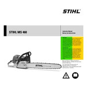 Stihl MS 460 manual cover