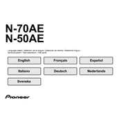 Pioneer N-50AE manual cover