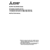 Mitsubishi Electric GM-SSY, SSY2, SSYP-R, GM-SHY manual cover