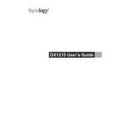 Synology DX1215 manual cover