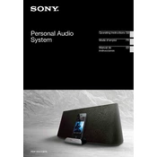 Sony RDP XA700iPN manual cover