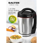 Salter EK1548 1.6L Soup Maker manual cover