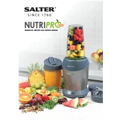 Salter EK2002V4SILVER Nutri Pro 1000 manual cover