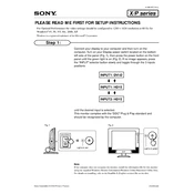 Sony SDM-P82 manual cover