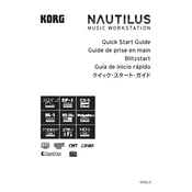 KORG NAUTILUS manual cover