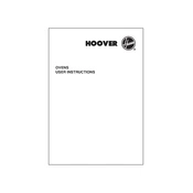 Hoover H9S 316 MX manual cover