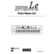 KORG TRITON Le