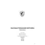 MSI MAG B660 Tomahawk WIFI DDR4 manual cover