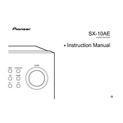 Pioneer SX-10AE manual cover