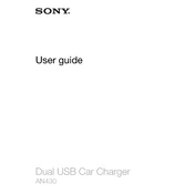 Sony AN430 manual cover