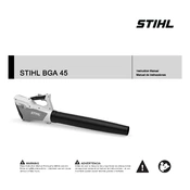 Stihl BG 45 manual cover