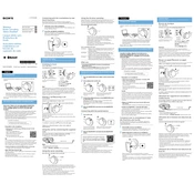 Sony MDR-ZX750BN manual cover