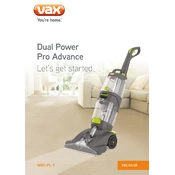 Vax W85-PL-T manual cover