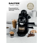 Salter EK3131 Espressimo manual cover