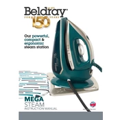 Beldray BEL01483-150 Mega Steam manual cover