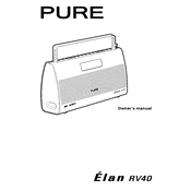 Pure Elan RV40 manual cover